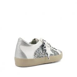 Shu Shop New Arrivals Paris Toddler Silver Star Sneakers