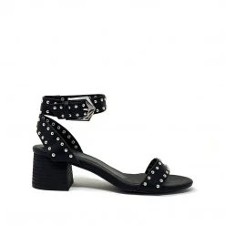 Shu Shop Shoes Hayes Black Studded Sandals