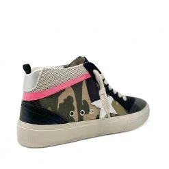Shu Shop New Arrivals Rina Camo High Top Sneakers