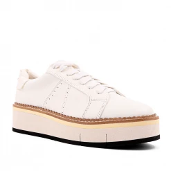Shu Shop Suzanne White Platfrom Sneakers