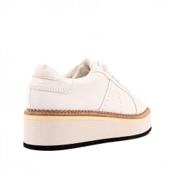 Shu Shop Suzanne White Platfrom Sneakers