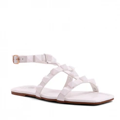 Shu Shop Babe Studded White Sandals New Arrivals