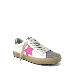 Shu Shop Youth Paris Grey Star Sneakers