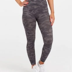 Spanx Look At Me Now Heather Camo Leggings