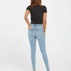 Spanx Vintage Wash Ankle Skinny Jeans