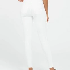 Spanx White Ankle Skinny Jeans