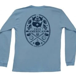 Peach State Pride True American Montage Blue Jean T Shirt T-Shirts