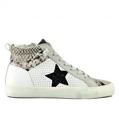 Vintage Havana New Arrivals Lester 3 Snake Print High Top Sneakers