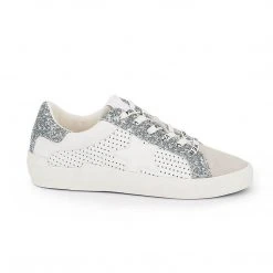 Vintage Havana New Arrivals Rollin White And Grey Sneakers