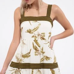 Purple Door Boutique Summer SALE Paradise Awaits Tiered Midi Dress