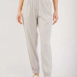 Purple Door Boutique New Arrivals Active Babe Light Beige Joggers