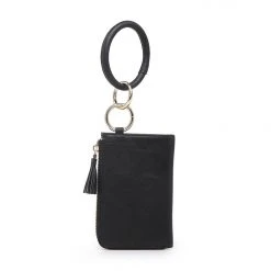 Purple Door Boutique Accessories/Gifts Jen & Co. Black Liv Bangle Wristlet