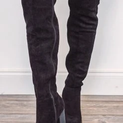 Purple Door Boutique The Pack Black Tall Boot