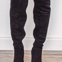 Purple Door Boutique The Pack Black Tall Boot
