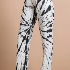 Purple Door Boutique Black Tie Dye Boyfriend Denim Ladies'