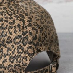Purple Door Boutique Blonde Leopard Print Hat Headwear