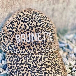 Purple Door Boutique Headwear Brunette Leopard Print Hat