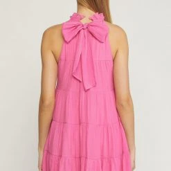 Purple Door Boutique New Arrivals Sunday Morning Pink Dress