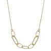 Canvas Jewelry Canvas Amanda Chain Link Necklace Worn Gold