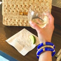 Canvas Jewelry Canvas Lelani Blue Resin Bracelet