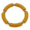 Canvas Jewelry Canvas Lelani Marigold Resin Bracelet