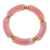 Canvas Jewelry Canvas Lelani Pink Resin Bracelet