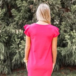 Purple Door Boutique Sassy Girl Hot Pink Dress New Arrivals