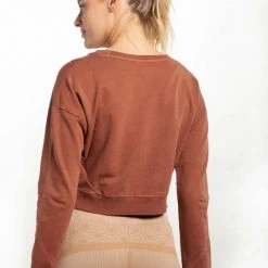 Mono B Athleisure Ladies' Mono B Copper Twist Top