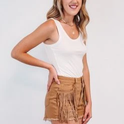 Purple Door Boutique Here's The Scoop Ivory Tank Ladies'