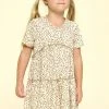 Purple Door Boutique New Arrivals Youth Cream Leopard Print Dress