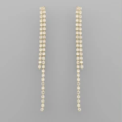 Purple Door Boutique The Crystal Dangle Earrings