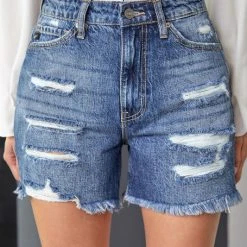 Kan Can Jeans New Arrivals Kan Can High Rise Girlfriend Shorts