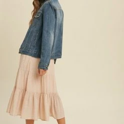 Purple Door Boutique The Classic Blue Denim Jacket