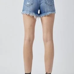 Purple Door Boutique New Arrivals Backroad Life Dark Denim Shorts