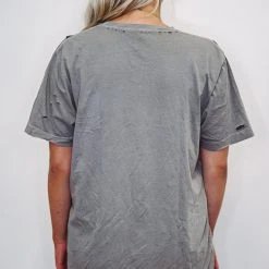 Purple Door Boutique New Arrivals Hank Williams Jr Cement Grey Tee