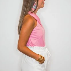 The Purple Door Boutique New Arrivals Spring Days White Paperbag Shorts