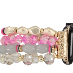 Erimish Hot Pink Apple Watch Band Jewelry