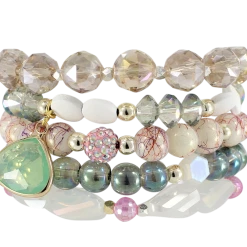 Erimish Lime Ice Bracelet Stack New Arrivals