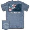 Fieldstone Outdoors Youth Lab Flag T Shirt T-Shirts