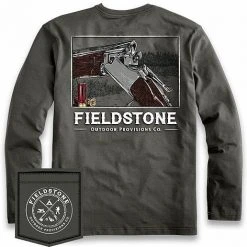 Fieldstone Outdoors Charcoal T Shirt