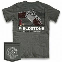 Fieldstone Outdoors Charcoal T Shirt