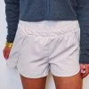 Purple Door Boutique Ladies' Active Babe Light Beige Shorts