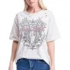 The Purple Door Boutique Summer SALE Vintage Free Spirit Khaki Tee