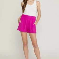 The Purple Door Boutique New Arrivals Summer Visions Fuchsia Shorts