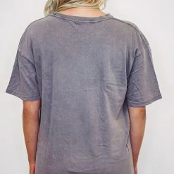 Purple Door Boutique Georgia Smiley Lightning Bolt Tee Ladies'