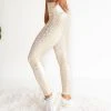 Purple Door Boutique New Arrivals Golden Cheetah Print Foil Leggings