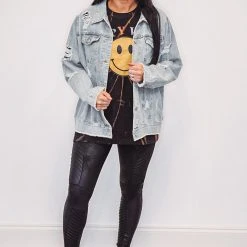 Pink Armadillos Happy Vibes Graphic Tee