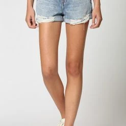 Hidden Jeans Riley Distressed Boyfriend Denim Shorts Summer SALE