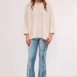 The Purple Door Boutique Unforgettable Love Ivory Sweater New Arrivals