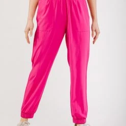 Purple Door Boutique Active Babe Hot Pink Joggers